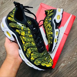 Nike Air Max Plus Yellow Snakeskin